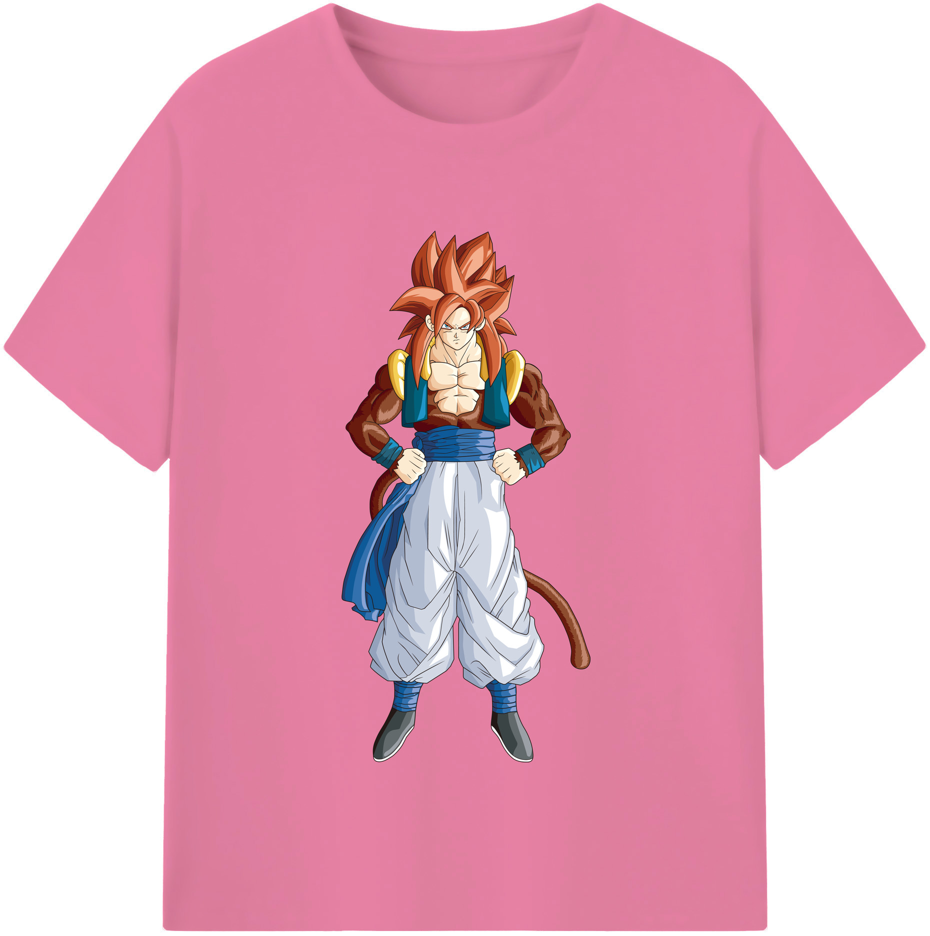 （画像用） ドラゴンボール 孫悟空（そん ごくう）Son Goku カカロット DRAGON BALL Kakarotto 綿100％半袖Tシャツ（フロントプリント）